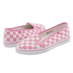 NWT KVD Vans Women's 7.5 White And Pastel Pink Rare Deadstock Vans